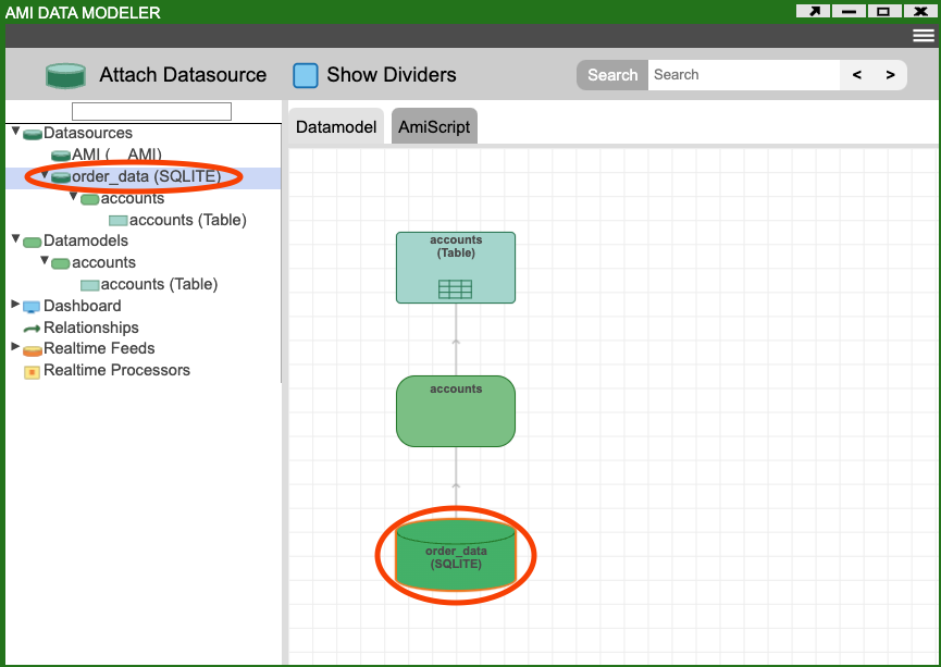 Data Modeler New Model