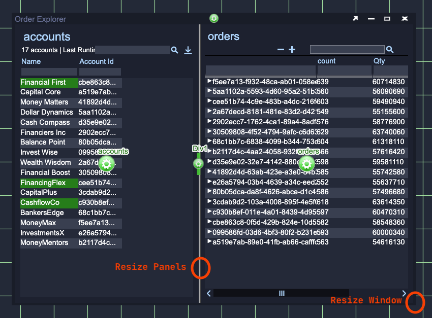 Resize Window